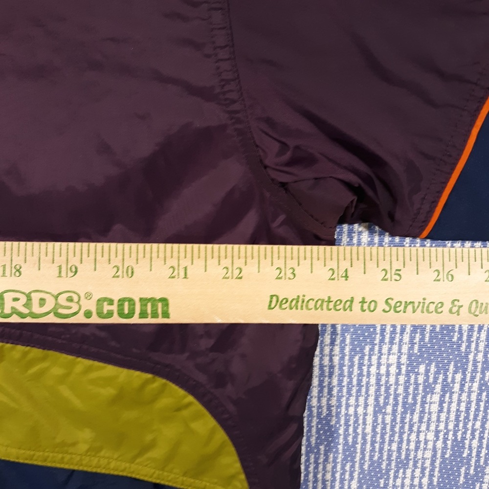 Vintage Nike Windbreaker Anorak Pullover Size Large Colorblock 90's - Picture 6 of 14